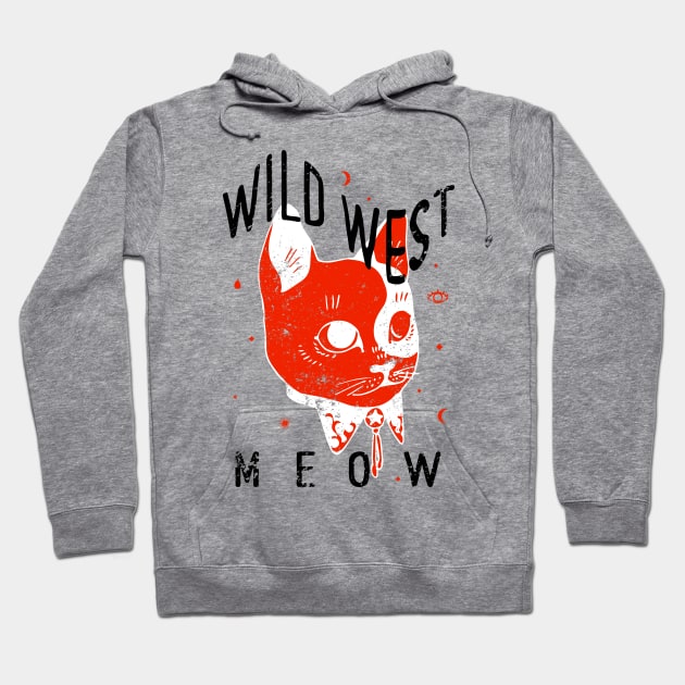 Wild Cat Hoodie by inkExtreme